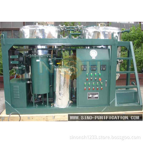 Waste black Diesel engine oil processing machine engine